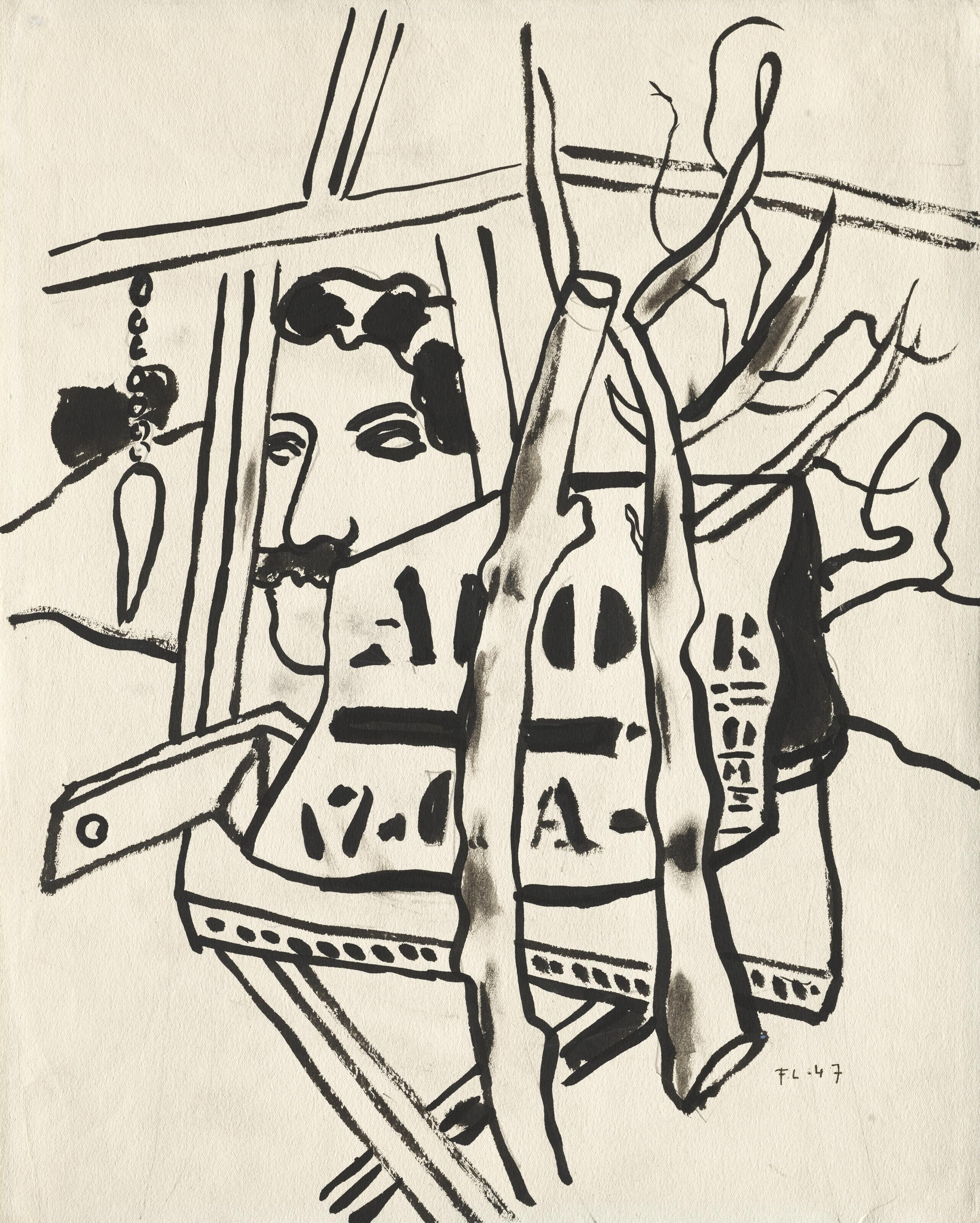 Fernand Léger - Dans le jardin