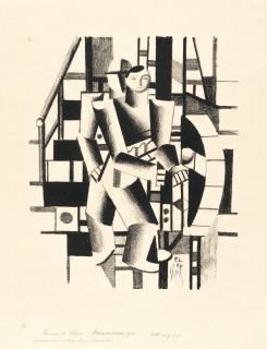 Fernand Léger - Der Maschinenbauer (Les constructeurs)