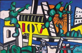 Fernand Léger - Des Lettres Dans Un Paysage