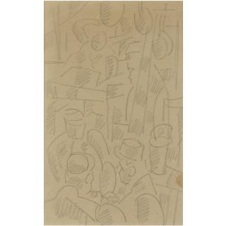 Fernand Léger - Dessin Du Front