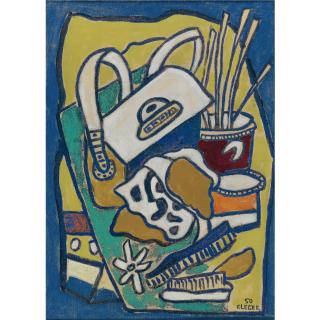 Fernand Léger - Deux Brosses Et Un Sac À Main