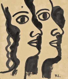 Fernand Léger - Deux visages