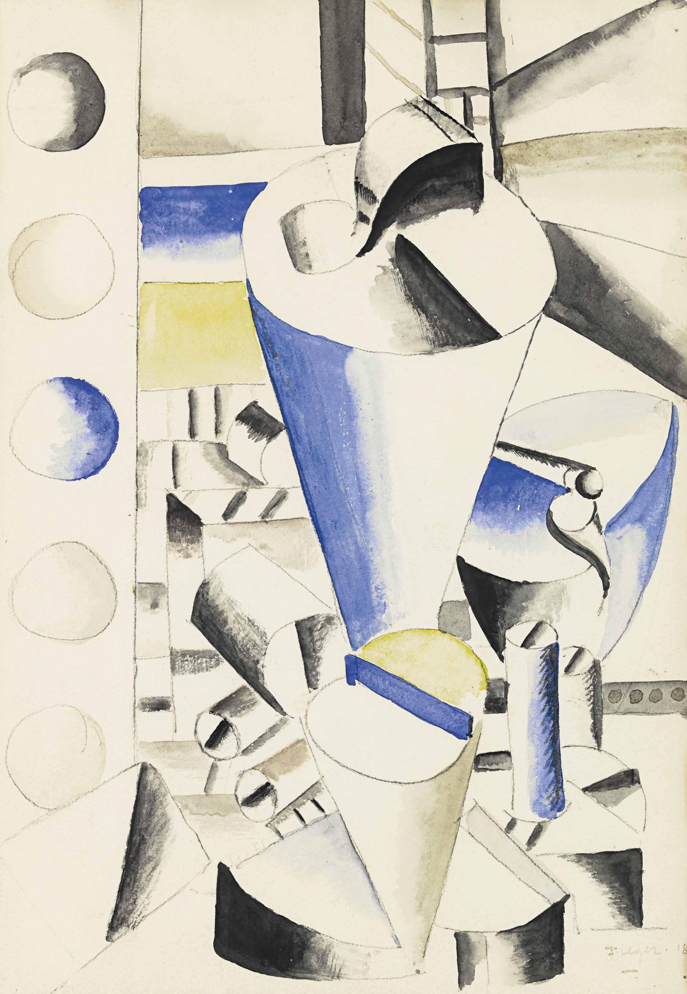 Fernand Léger - Eléments mécaniques
