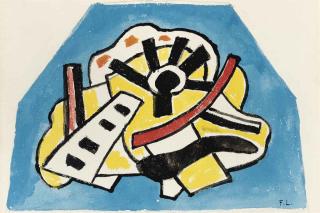 Fernand Leger - Etude murale