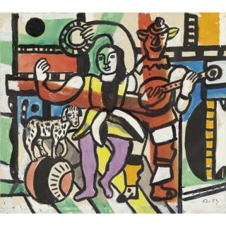 Fernand Léger - Étude Pour La Grande Parade
