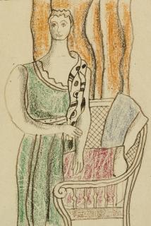 Fernand Léger - Etude Pour Le Portrait De Madame Chester Dale