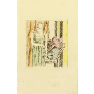 Fernand Léger - Étude Pour Le Portrait De Mme. D. (Mrs. Chester Dale)