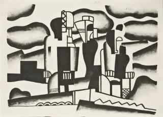 Fernand Léger - Étude Pour Le Rideau De Scène De \