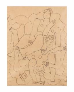 Fernand Léger - Etude pour \'Les Plongeurs\'