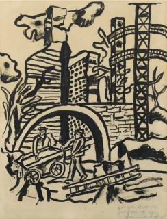 Fernand Léger - Etude Pour Un Paysage De Seine Et Oise