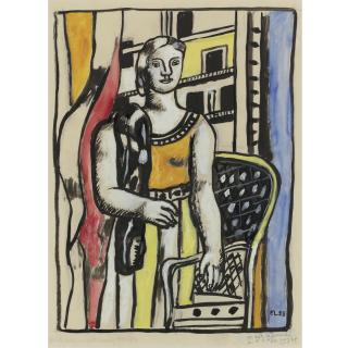 Fernand Léger - Femme À L\'Écharpe