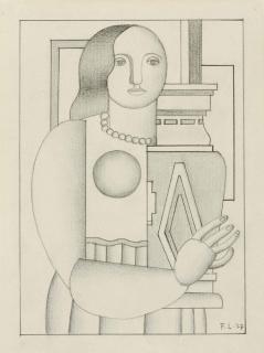 Fernand Leger - Femme au vase