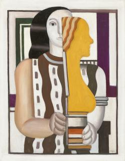 Fernand Leger - Femme portant une statuette