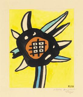 Fernand Léger - Fleur de tournesol