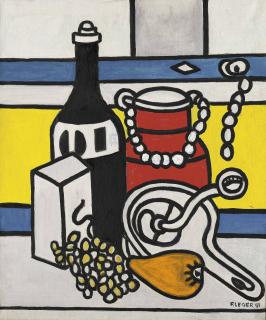 Fernand Léger - La bouteille noire