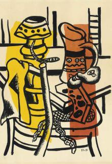 Fernand Leger - La Chaise (Saphire 139)