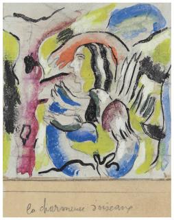 Fernand Léger - La charmeuse d\'oiseaux