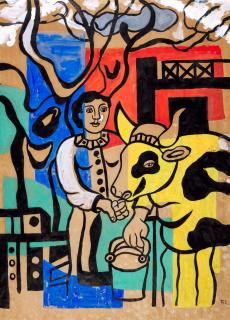 Fernand Léger - La fermière