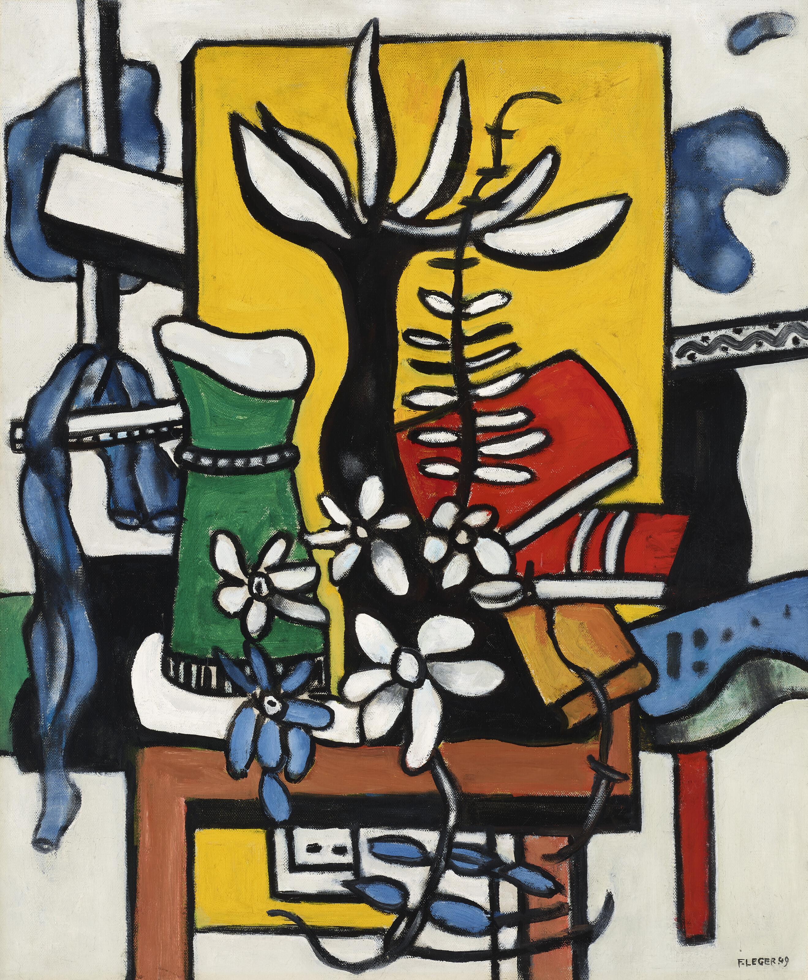 Fernand Léger - La fleur noire