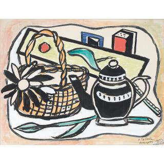 Fernand Léger - La Fleur Noire