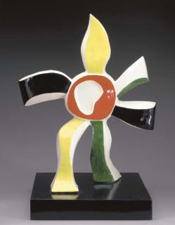 Fernand Leger - La fleur qui marche au coeur rouge