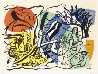 Fernand Leger - La partie de campagne
