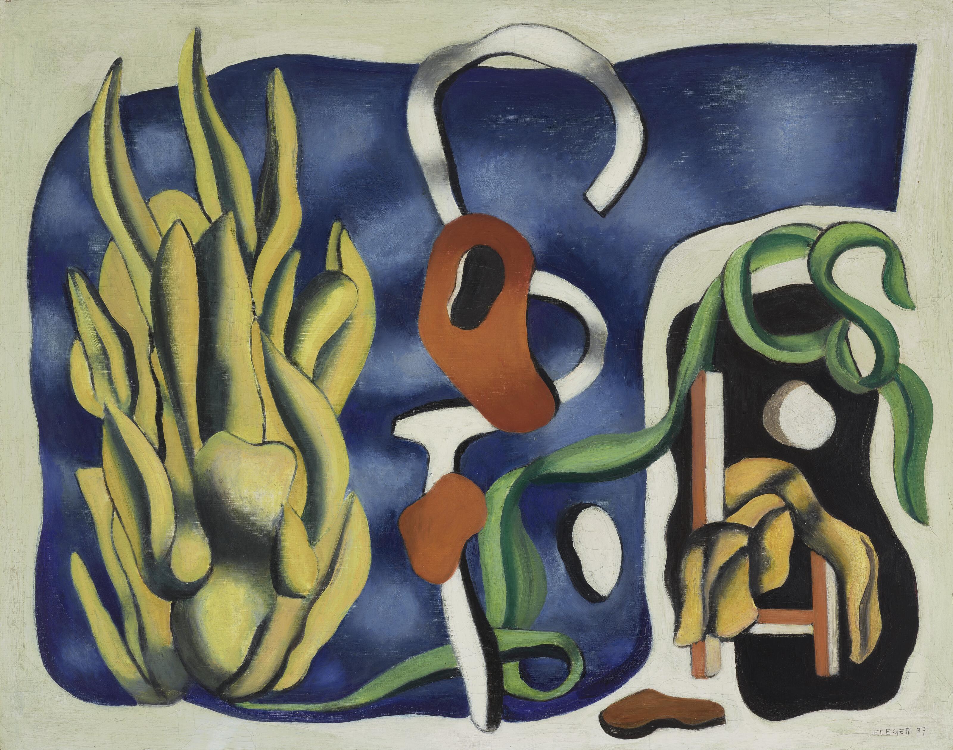 Fernand Leger - La plante jaune
