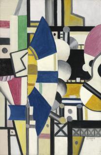 Fernand Léger - La Roue Bleue, État Définitif