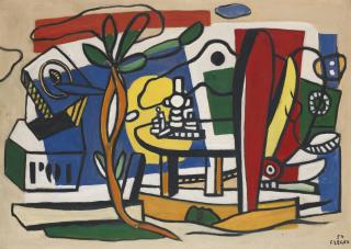 Fernand Léger - La Table Dans Le Jardin