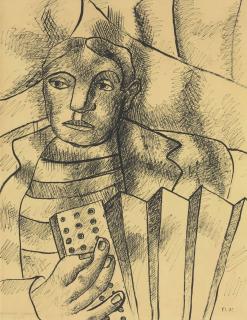 Fernand Léger - L\'Accordéoniste