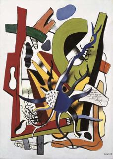 Fernand Léger - L\'Araignée bleue (poème de Paul Éluard)