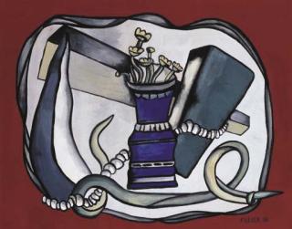 Fernand Léger - Le vase bleu
