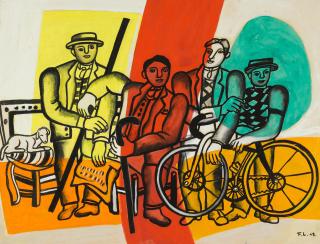 Fernand Léger - L\'Equipe au repos