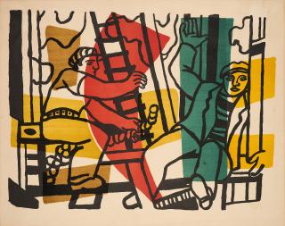 Fernand Léger - Les constructeurs.