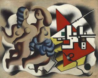 Fernand Leger - Les danseuses aux clés, étude