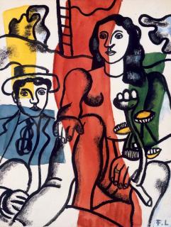 Fernand Léger - Les deux amoureux (Etude pour \
