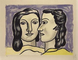 Fernand Léger - Les deux Visages (Saphire 116)