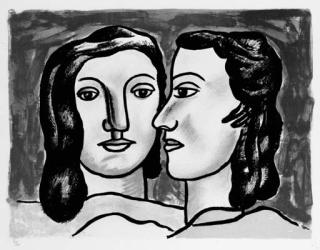 Fernand Leger - Les deux visages (Saphire 116)