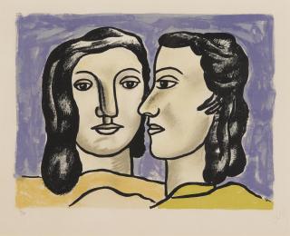 Fernand Léger - Les Deux Visages