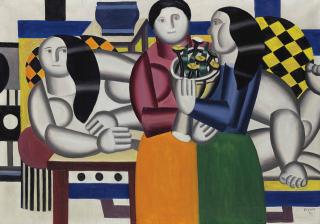 Fernand Léger - Les trois femmes au bouquet