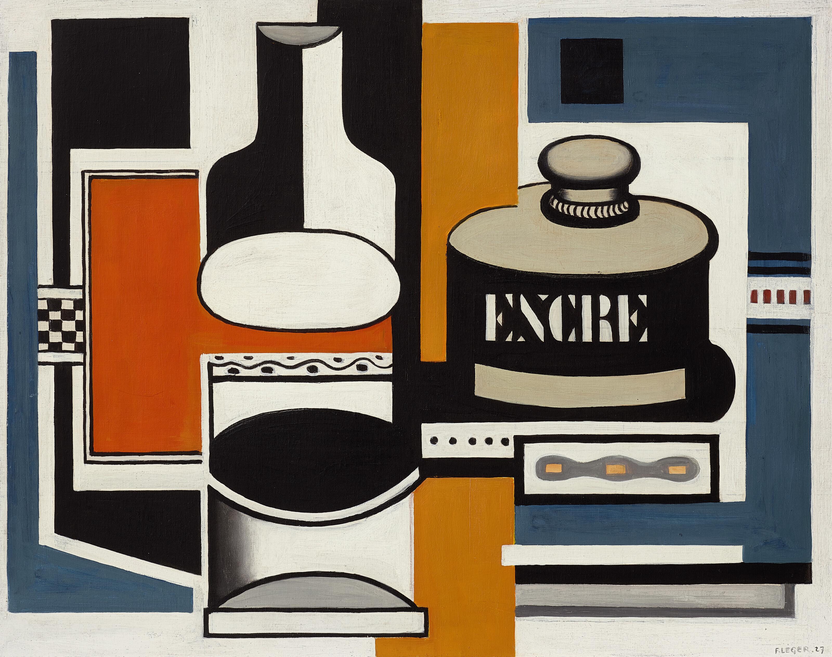 Fernand Léger - Nature morte à l\'encrier