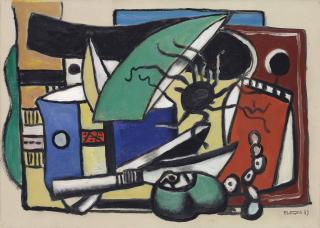 Fernand Léger - Nature Morte Au Couteau