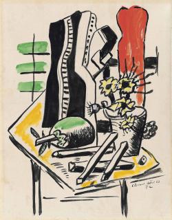 Fernand Léger - Nature morte au pot de fleurs