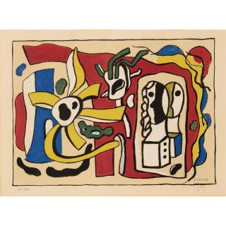 Fernand Léger - Nature morte aux deux poupees (Still Life With Two Dolls)