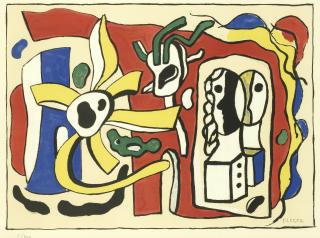 Fernand Léger - Nature Morte Aux Deux Poupées