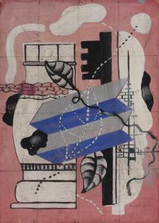 Fernand Léger - Nature Morte Aux Feuilles Et Clefs