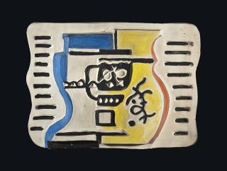 Fernand Leger - Nature Morte, Bleu Et Jaune