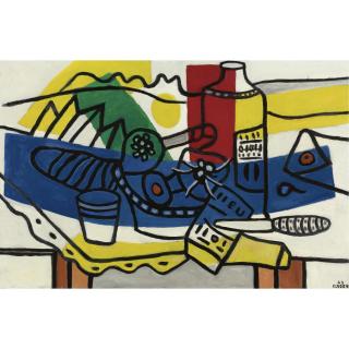 Fernand Léger - Nature Morte En Bleu