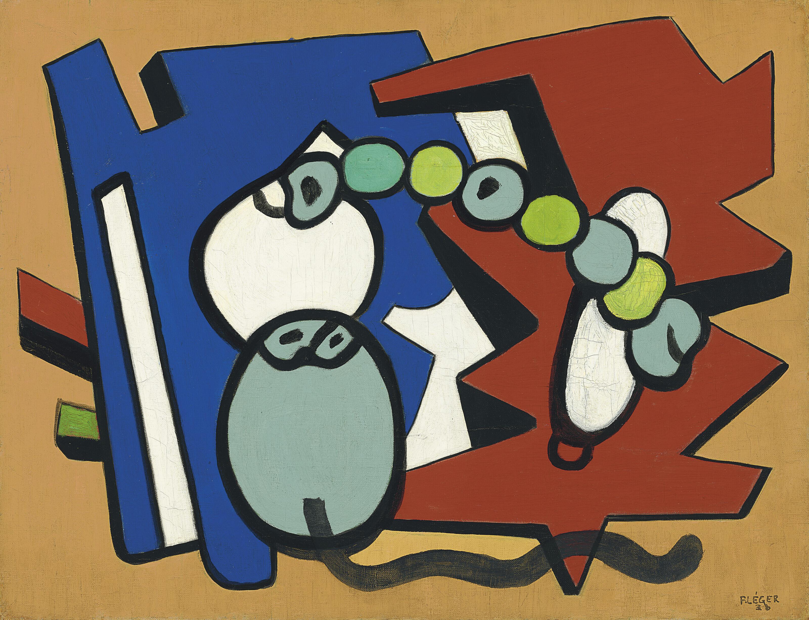 Fernand Léger - Nature morte tricolore