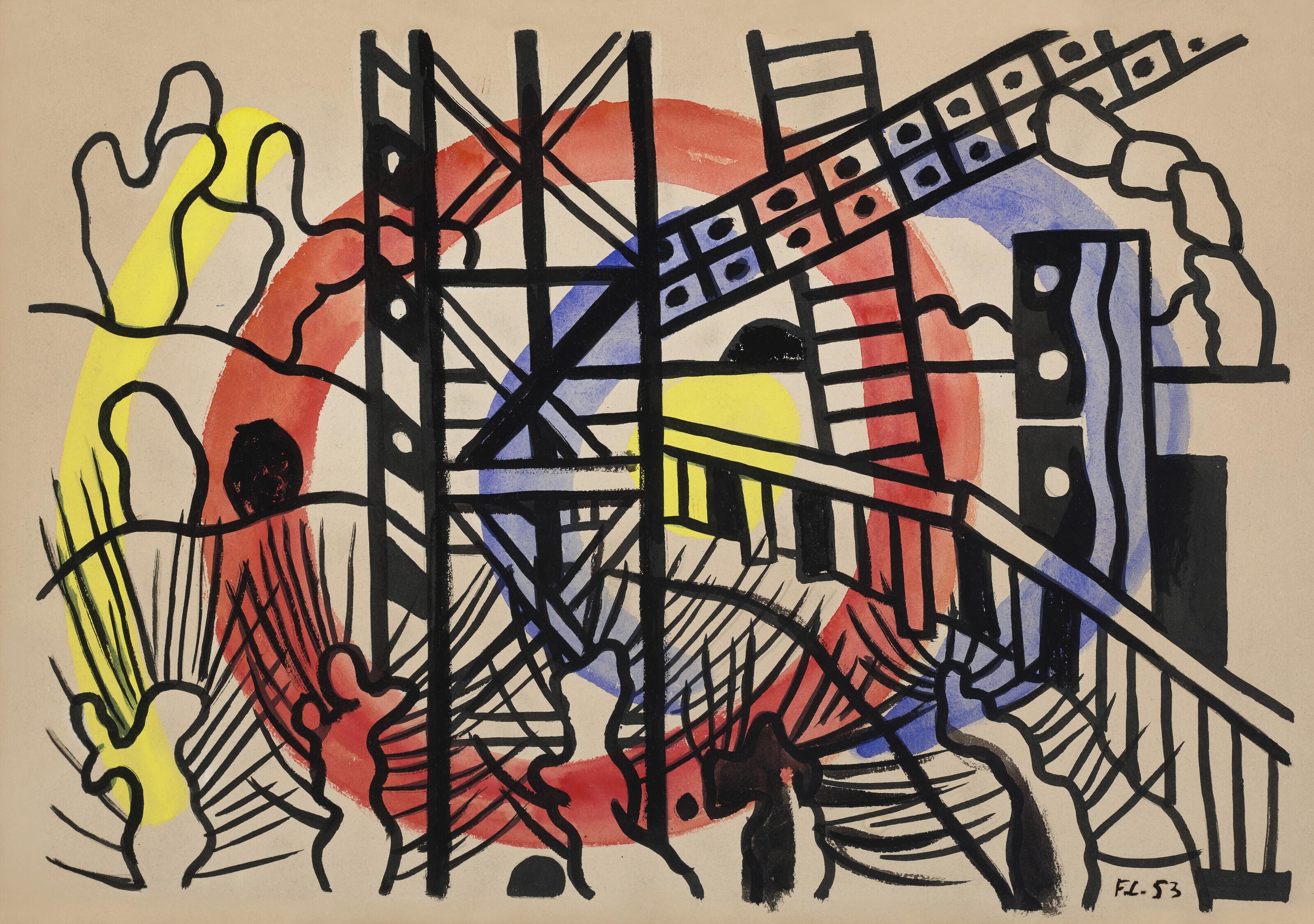 Fernand Léger - Paysage de Seine et Oise